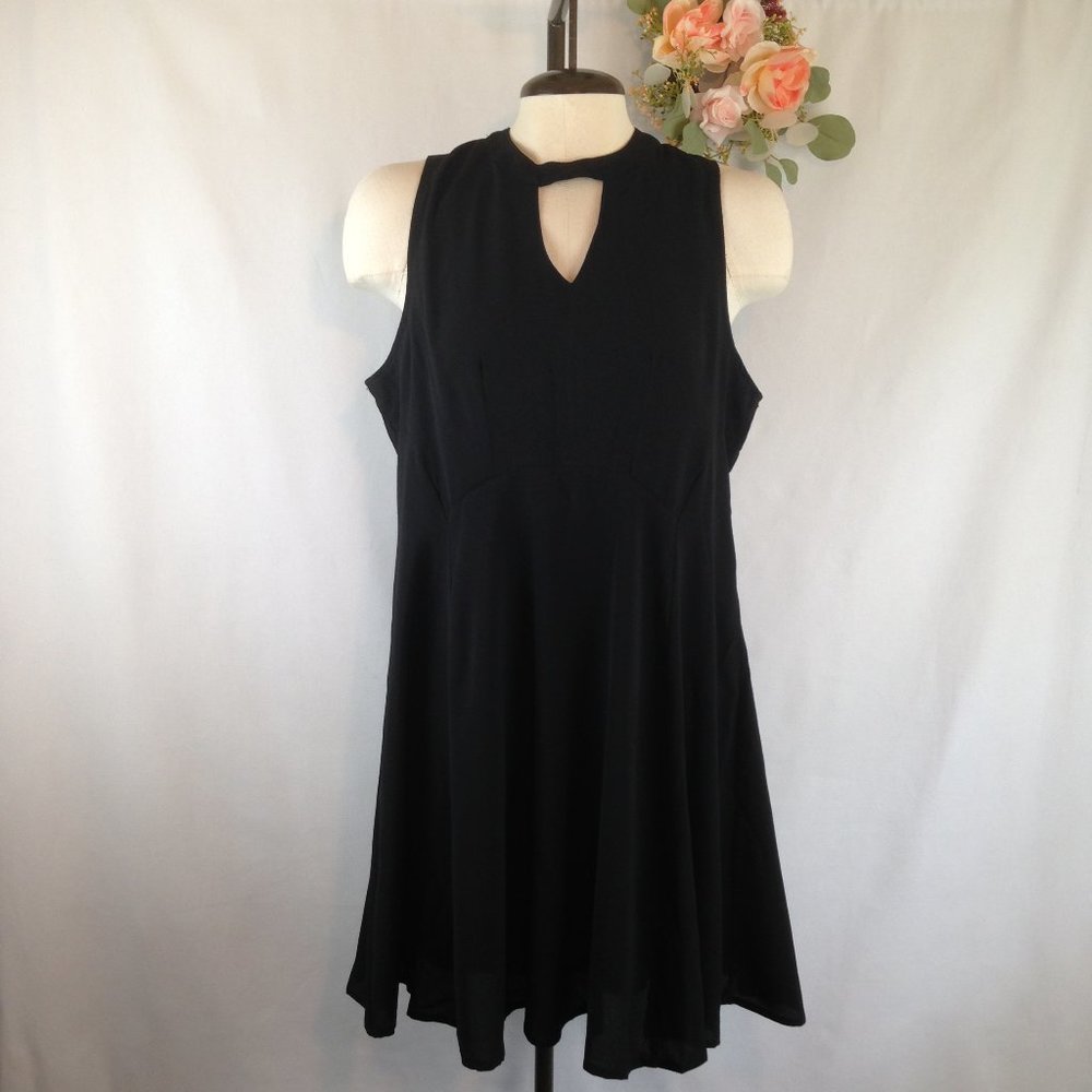 She + Sky Black Dress Sleeveless